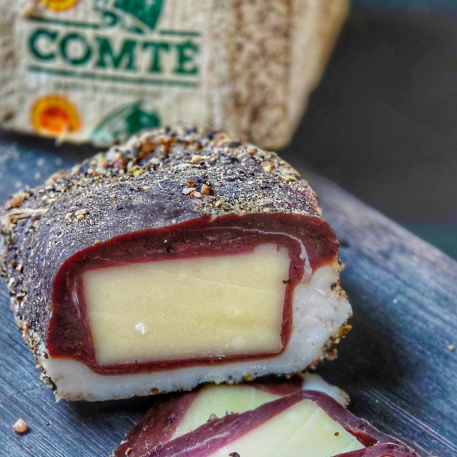 Canard séché au Comté 