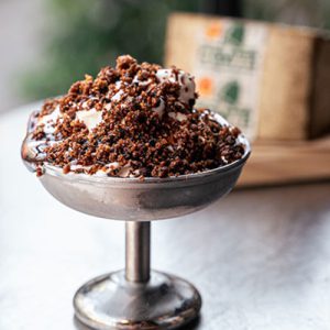 Sunday crumble caramel beurre salé x Comté