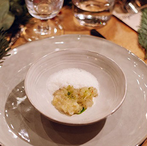 Nuage de Comté & Tartare d&rsquo;écrevisses X Whoogy&rsquo;s