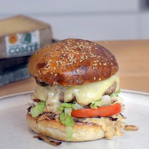 Cheeseburger au Comté