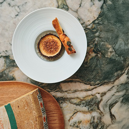 Crème d&rsquo;oursins au Comté X Sven Ornelis