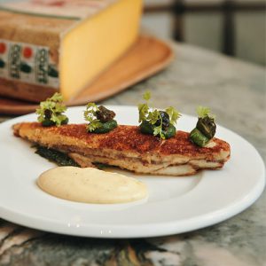 Sole au Comté, escargots et épinards X Sven Ornelis