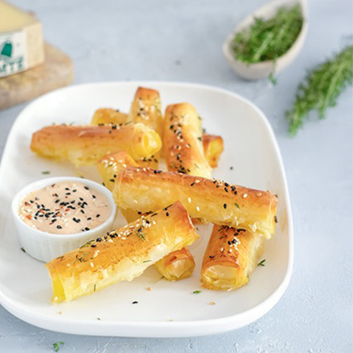 Bâtonnets croustillants au Comté