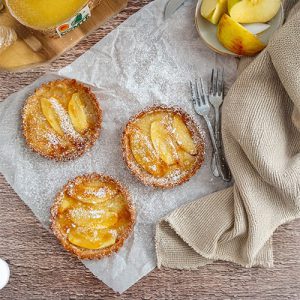 Tartelettes aux pommes et au Comté