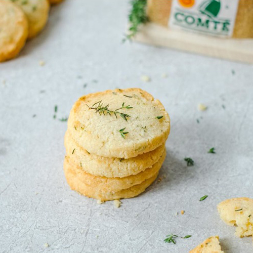 Biscuits salés au Comté
