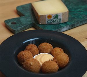 Cheeseballs au Comté